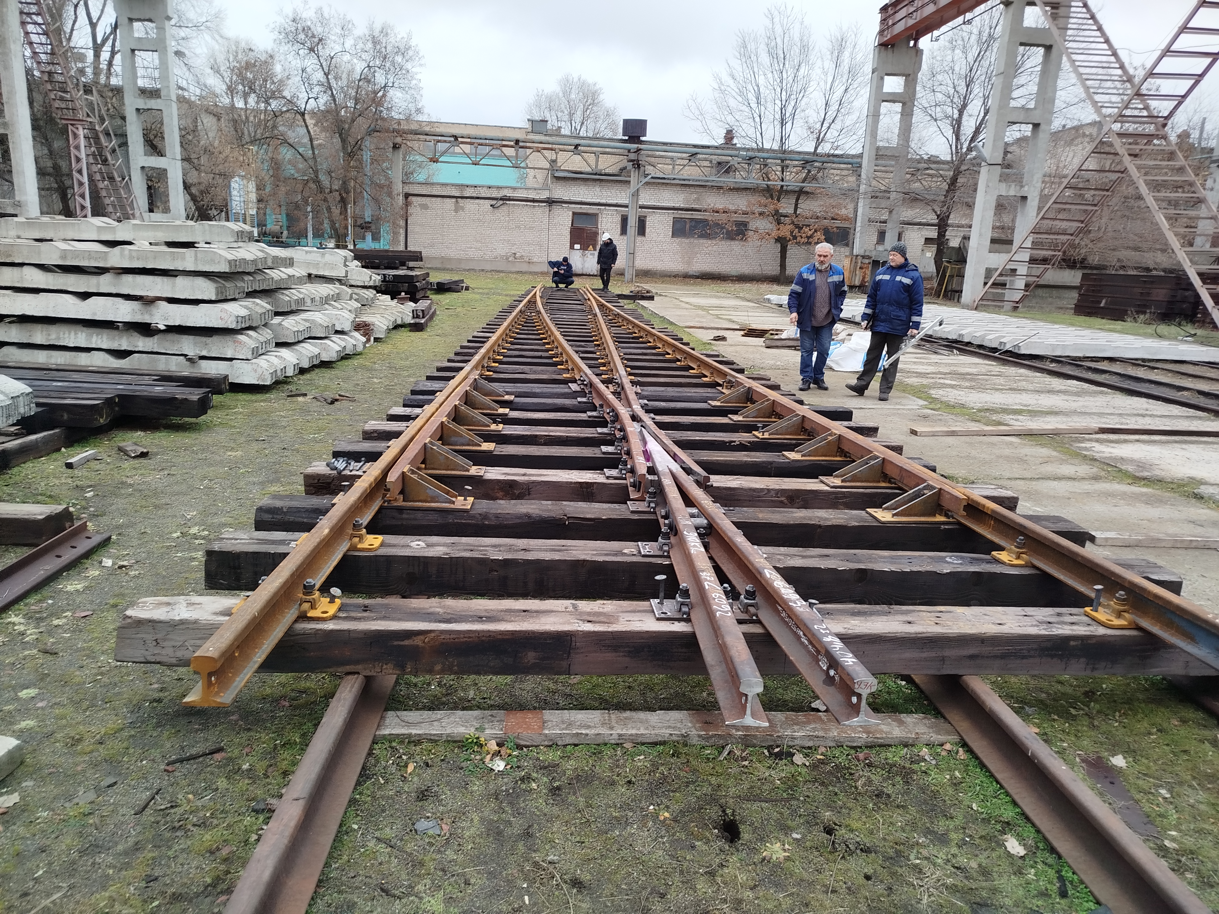 Перевід стрілочний типу 49Е1 для колії 1435мм